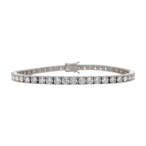 Diamond Tennis Bracelet in White Gold