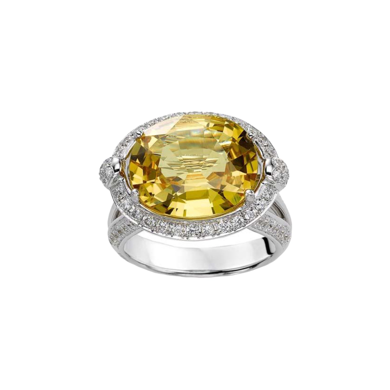 The Grand Yellow Sapphire Ring