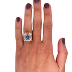 Load image into Gallery viewer, Tanzanite Ballerina Ring
