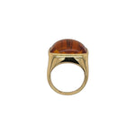 Load image into Gallery viewer, Citrine Bezel Ring
