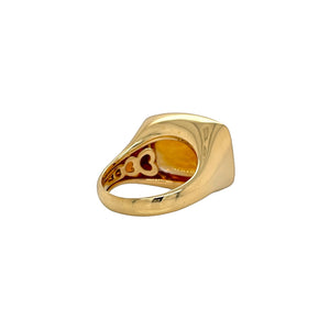 Citrine Bezel Ring